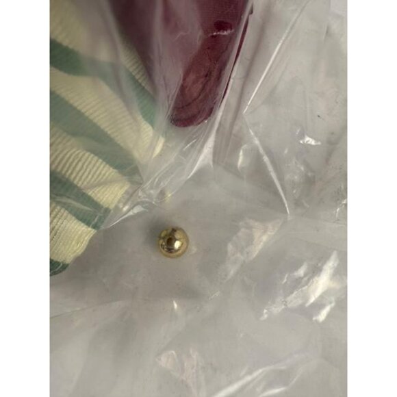 Vintage 1990s Avon Victorian Teddy Bear - New in Bag with Certificate With Stand - Picture 8 of 10